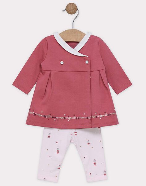 Ensemble Robe Et Son Legging Bebe Fille