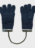 Gants bleu marine PICORAGE / 18H4PGH3GAN713