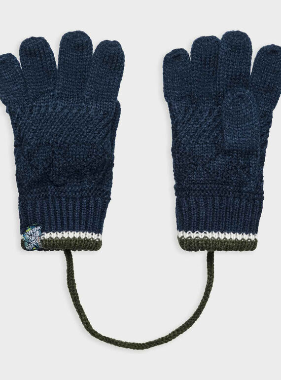 Gants bleu marine PICORAGE / 18H4PGH3GAN713