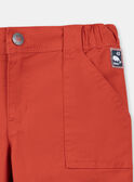 Pantalon ample en twill  KECAPAGE / 24E3PG41PANF524