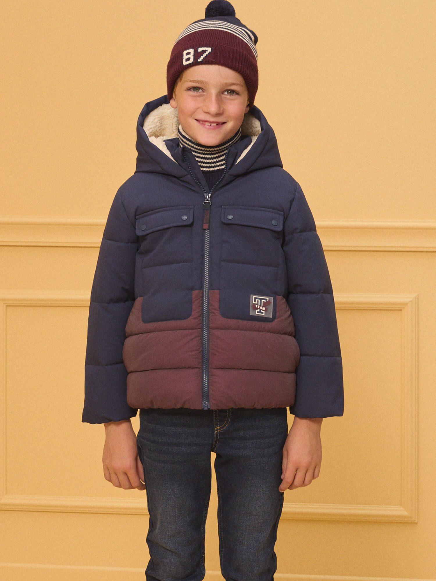 Manteau Parka Veste Nouvelle Collection Imprimes exclusifs Mode Enfant de 0 a 11 ans Sergent Major