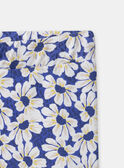 Legging molleton fleuri MELEGETTE / 25E2PF81LGC238