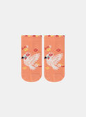 Chaussettes Basses Orange KLOSOZETTE / 24E4PFS1SOBE405
