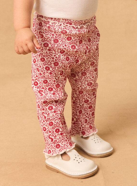 Legging flare fleuri MALENNA / 25E1BFJ1LG001