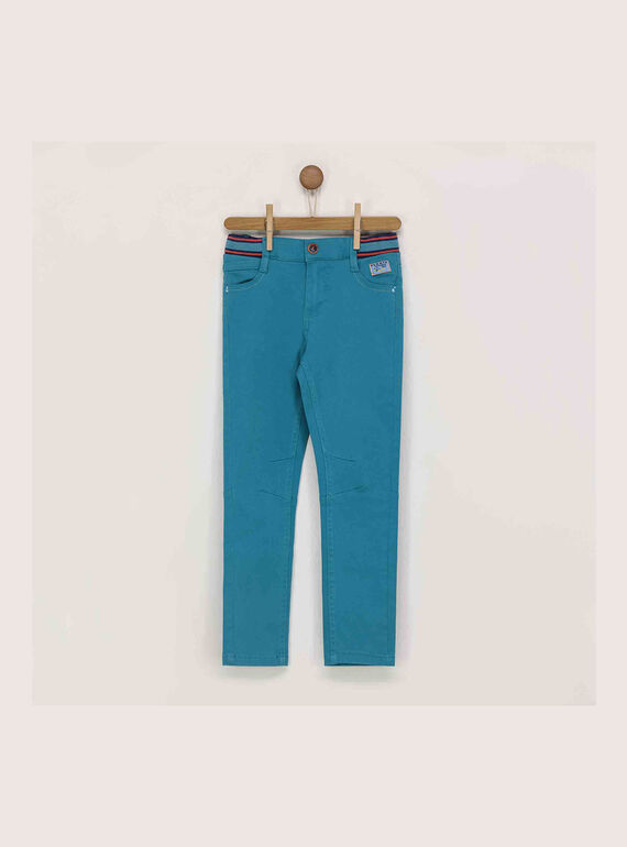 Pantalon turquoise RERIFAGE / 19E3PGD1PAN202