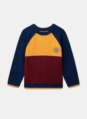 Pull tricolore LYMAILLAGE / 24H3PGO1PUL070