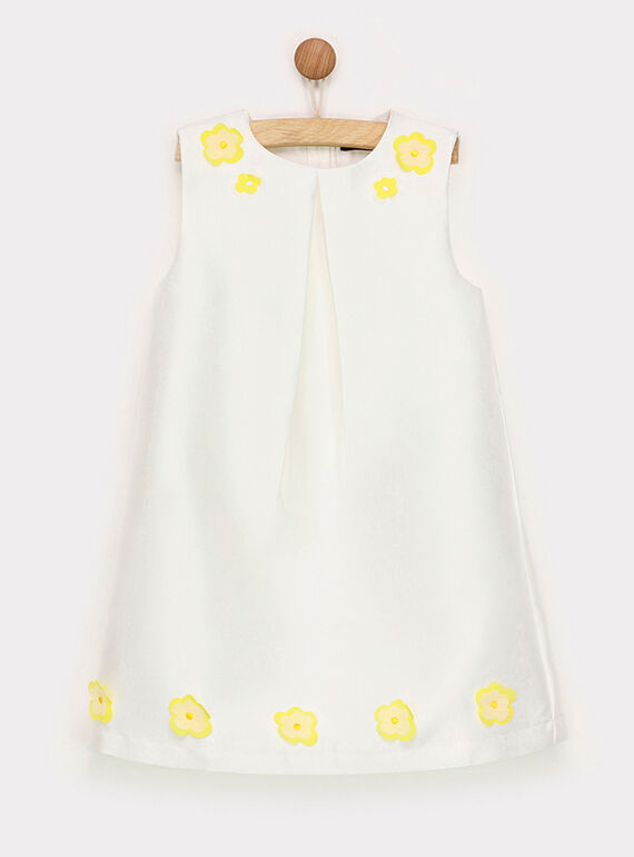 Robe blanche RYETUETTE / 19E2PFS3ROB001