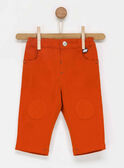 Pantalon orange PADENIS / 18H1BG61PAN400