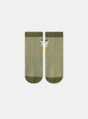Chaussettes vert kaki avec oies Bébé Garçon NAKIWI / 25H4BGQ2SOQ612
