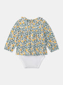 Blouse body imprimé fleuri LALAURIE / 24H1BFO2BOD001