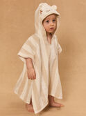 Poncho de bain rayée à capuche  MISIMON / 25E4BGC1CDB005