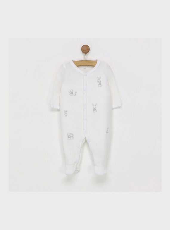 Grenouillère blanc RYARAMIS / 19E0NM12GRE001