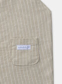 Ensemble body tshirt et salopette courte MAENRICK / 25E1BGL1ENSA016