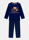 Pyjama Dino velours MUIVELAGE / 25E5PGE6PYJC209