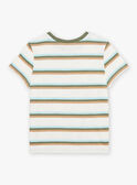 T-shirt écru à rayures FIPOUAGE / 23E3PGD3TMC001