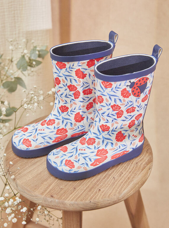 Bottes de pluie Bleu marine KUABOETTE / 24N10PF11D0C070