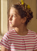 Robe marinière rose MLAMIETTE / 25E2PFK1ROB001