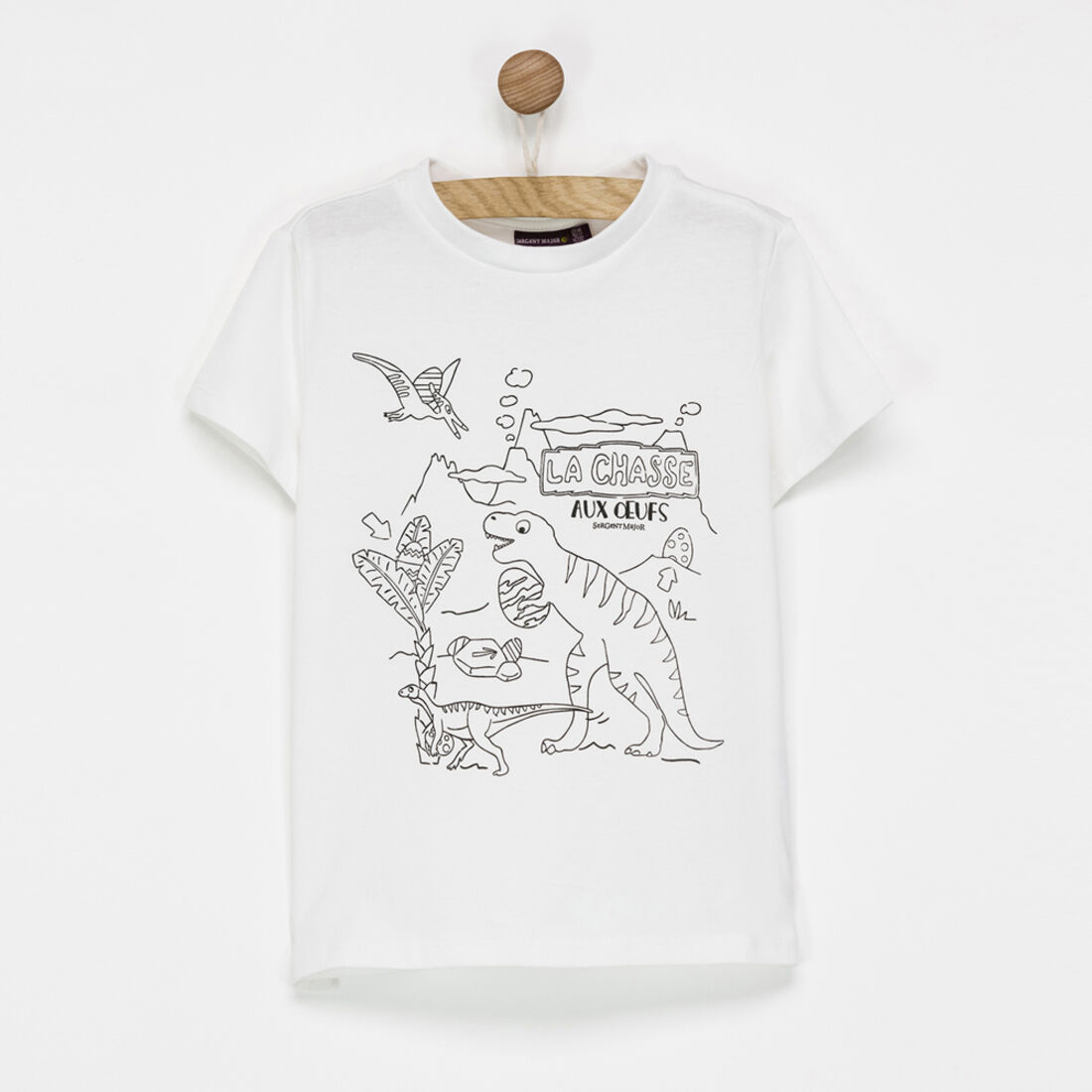 Tee shirt a colorier deals