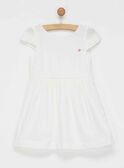 Robe ecrue NIDANETTE / 18E2PFT2ROB001