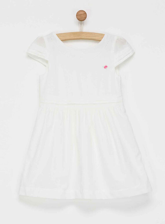 Robe ecrue NIDANETTE / 18E2PFT2ROB001