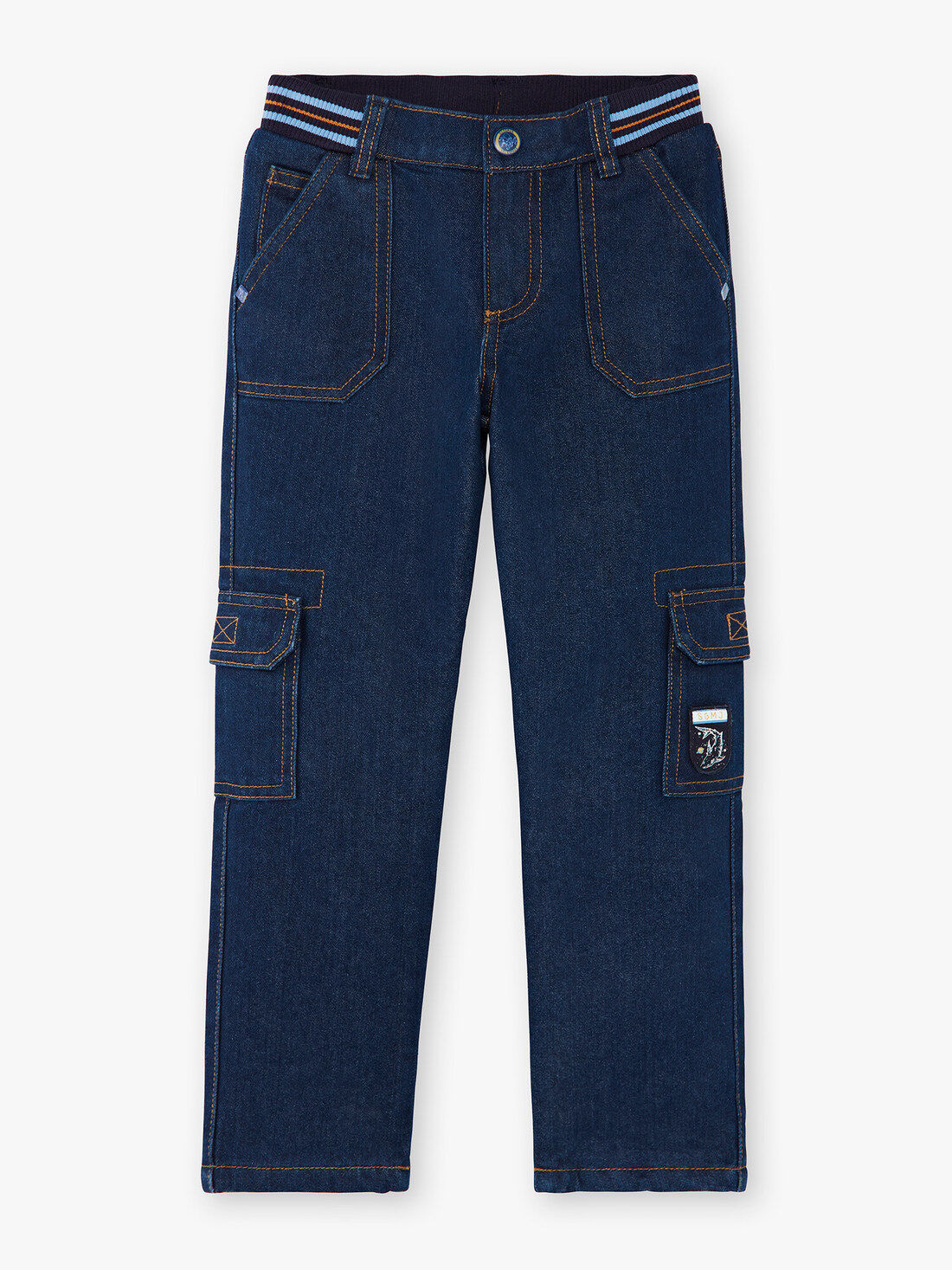 Jeans denim doublé polaire : Pantalon et jean enfant | SergentMajor