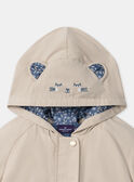 Parka 3 en 1 beige Bébé Fille NIMAUD / 25H1BFE1PAR080