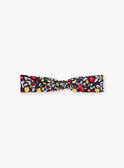Bandeau bleu marine à imprimé fleuri bébé fille BAELSA / 21H4BF51BAN070