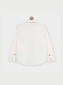 Chemise blanche RIMOVAGE / 19E3PGF1CHM001