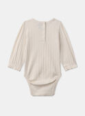 Ensemble body et chasuble fleuri MAIVY / 25E1BF91ENSA001