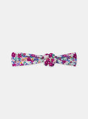Bandeau cheveux imprimé fleuri Bébé Fille NAAUDREY / 25H4BFJ1BAN002