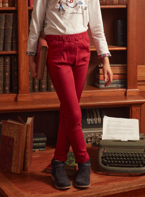 Pantalon Rouge LOJEGETTE / 24H2PFL1PAND307