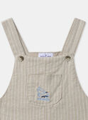 Ensemble body tshirt et salopette courte MAENRICK / 25E1BGL1ENSA016