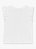 Tee Shirt Manches Courtes Ecru LAPAYETTE / 24H2PFI2TMC001