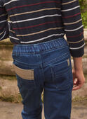 Jeans Bleu marine LUTOUAGE / 24H3PGM1JEA070