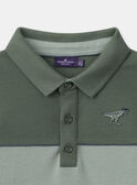Polo Colorblock Vert MIPOLAGE / 25E3PG91POL604