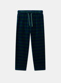 Pyjama Noel vert sapin LAPONAGE / 24H5PGF2PYJG614