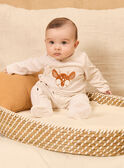 Dors-bien en velours beige chiné NORDIN / 25H0NM11GREA011