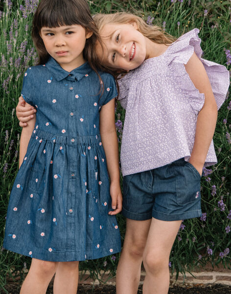 Short fluide en denim léger DASHETTE / 22H2PF51SHOP274