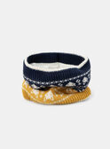 Snood jacquard tricolore LISBOAGE / 24H4PG72SNO070