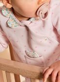 Grenouillère rose clair avec coeur FECOLINE / 23E5BF21GRE321
