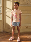Tee Shirt Manches Courtes Rose MLAFRETTE / 25E2PFK2TMC301