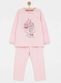 Pyjama rose PIXOSETTE / 18H5PFL4PYJ309