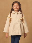 Imperméable 2 en 1 beige Fille  NINOLETTE / 25H2PFE2IMP801
