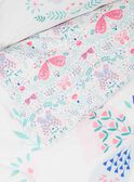 Drap / parure de lit blanc ROFLEURTC / 19EZENX1PLC001