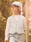 Gilet de costume bleu MREGILAGE / 25E3PGL2GSM213