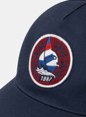 Casquette marine avec broderie voile MOHAGE / 25E4PGJ1CHA070