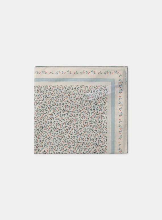 Foulard carré imprimé baies MIFOULETTE / 25E4PF91ECHA001