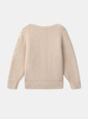 Pull en maille torsadée brodé LALOLETTE / 24H2PFR1PUL001