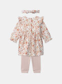 Ensemble de jour robe + pantalon+ bandeau NOLWEN / 25H0CF12ENS001