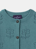 Cardigan ajouré fleurs MAPRUNE / 25E1BFO1CARC242